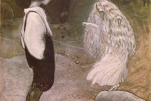 RUYADA   PERİ GÖRMEK