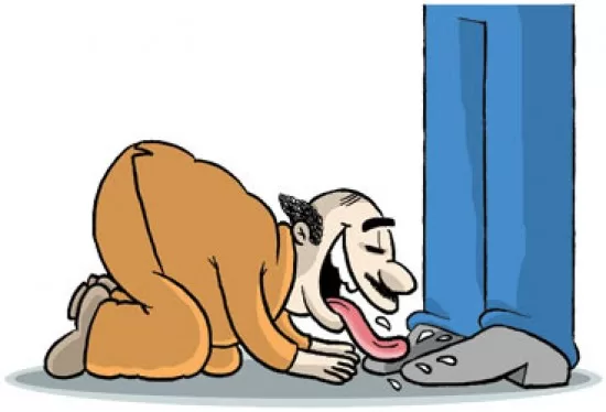 RUYADA  YALTAKLIK GÖRMEK