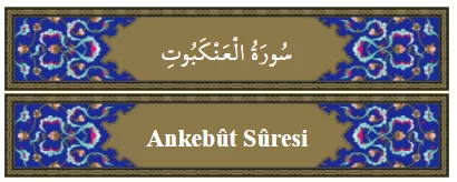 RUYADA  ANKEBUT GÖRMEK