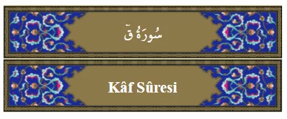 RUYADA   KAF GÖRMEK