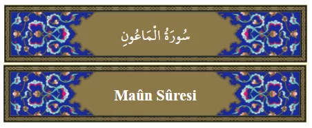 RUYADA  MAUN GÖRMEK