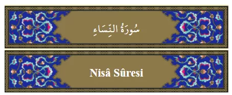 RUYADA  NİSA GÖRMEK