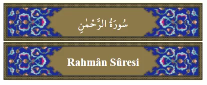 RUYADA   RAHMAN GÖRMEK