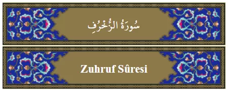 RUYADA  ZUHRUF GÖRMEK